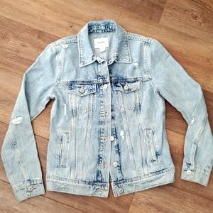 Old Navy Torn Denim Jacket